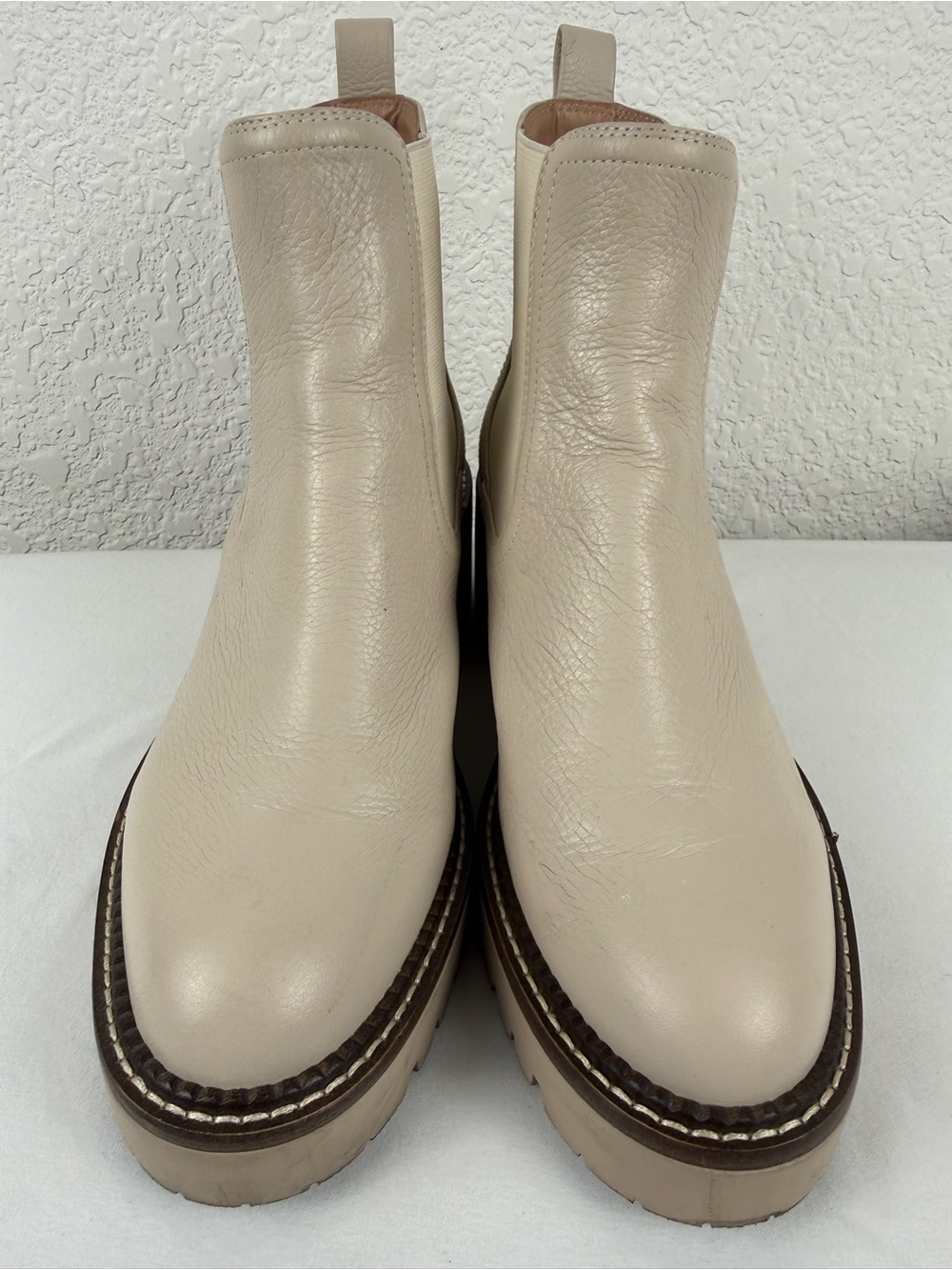 Nordstrom | Nomiah-Lea | Chelsea Lug Boots | Natural | 8 - Picture 2 of 11